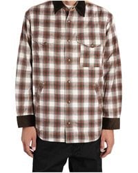 Junya Watanabe - Plaid Long-Sleeved Shirt - Lyst