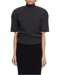 Jacquemus - High Neck Knitted Top - Lyst