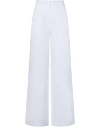Max Mara - Gary High-Waist Wide-Leg Trousers - Lyst