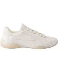 Prada - Nappa Leather Sneakers - Lyst