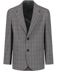 Gucci - Prince Of Wales Wool Jacket - Lyst