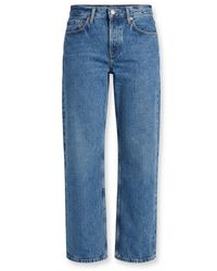 Agolde - Low Rise Loose Jeans - Lyst