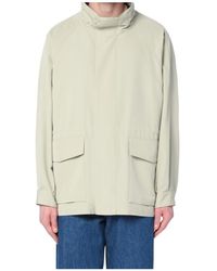 AURALEE - Long Sleeve Casual Jacket - Lyst