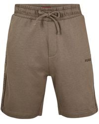 BOSS - Logo Drawstring Shorts - Lyst