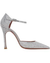 AMINA MUADDI - Pointed Shallow-Mouthed High-Heeled Shoes - Lyst
