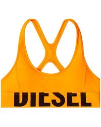 DIESEL - Allison-D-Pop Cut-Out Sports Bra - Lyst