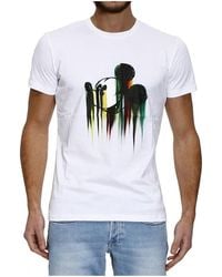 Iceberg - Printed T-Shirt - Lyst