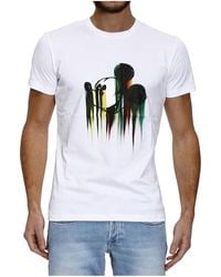 Iceberg - Printed T-Shirt - Lyst