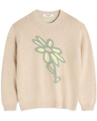 Maison Kitsuné - Abstract Daisy Intarsia Jumper - Lyst