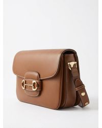 Gucci - Horsebit 1955 Soft Small Shoulder Bag - Lyst