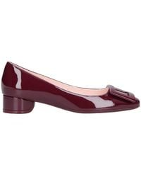 Roger Vivier - Buckle Block Heel Pumps - Lyst
