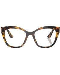 Miu Miu - Eyewear Square Frame Glasses - Lyst