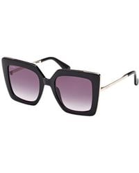 Max Mara - Square Frame Sunglasses - Lyst