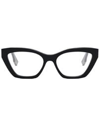 Fendi - Eyewear Cat-Eye Frame Glasses - Lyst