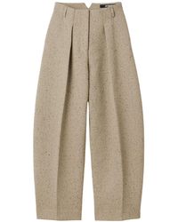 Jacquemus - Ovalo Pleated Wide-Leg Pants - Lyst