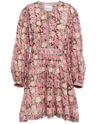 Isabel Marant - Gilinesia Floral-Print Cotton Minidress - Lyst