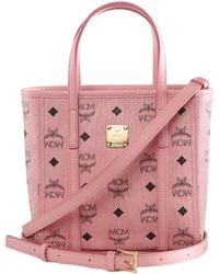 MCM - Toni Monogram Printed Mini Tote Bag - Lyst