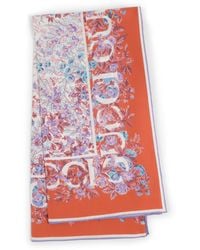 Gucci - Printed Silk Twill Carré - Lyst