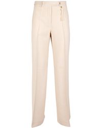 Seventy - Tassel-Detail Pressed-Crease Trousers - Lyst