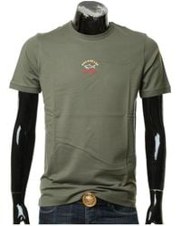 Paul & Shark - Logo Printed T-Shirt With Round Neck - Lyst