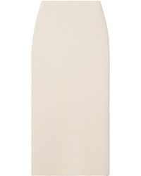 The Row - Hodette Mid-Length Skirt - Lyst