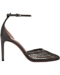 Alaïa - Fishnet Pointed Pumps - Lyst