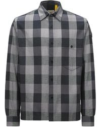Moncler - X Mercedes-Benz By Nigo Plaid Cotton Shirt - Lyst