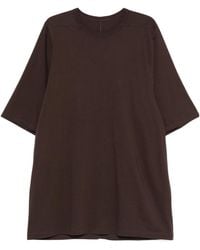 Rick Owens - Oversized Short Sleeved Crewneck T-Shirt - Lyst