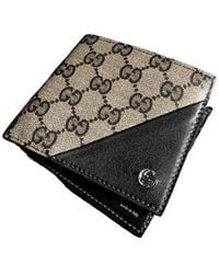 Gucci - Bi-Fold Wallet With Interlocking G - Lyst