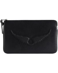 Zadig & Voltaire - Angel Wings Pattern Wallet - Lyst