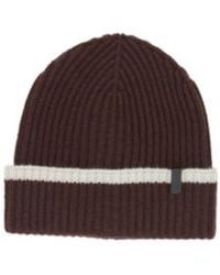 Brunello Cucinelli - Ribbed-Knit Beanie Hat - Lyst