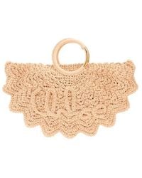 Chloé - Chloé Small Bracelet Paravent Tote Bag - Lyst