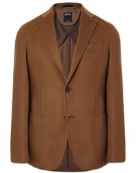 ZEGNA - Single-Breasted Suit Jacket - Lyst