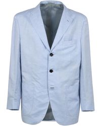 Kiton - Single-Breasted Tailored Blazer - Lyst