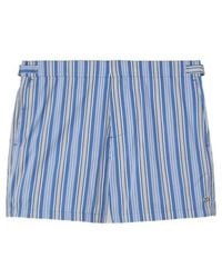 Loro Piana - Striped Swimming Trunks - Lyst