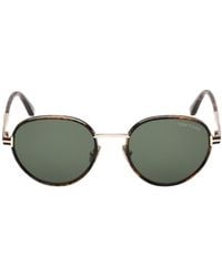 Tom Ford - Round-Frame Sunglasses - Lyst
