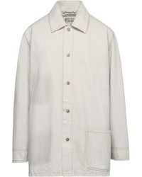 Maison Margiela - Chalk Selvedge Denim Jacket - Lyst