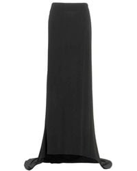 Magda Butrym - Asymmetric Long Skirt - Lyst