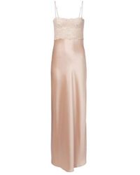 AYA MUSE - Myra Lace And Satin Gown - Lyst