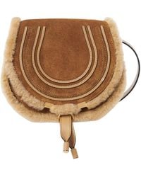 Chloé - Chloé Medium Marcie Saddle Bag - Lyst