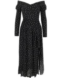 Isabel Marant - X Giovana Off-Shoulder Slit Detailed Dress - Lyst