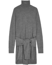 TOTEME - Double-Sleeve Wool And Silk-Blend Top - Lyst