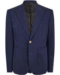 Balmain - Twill Blazer - Lyst