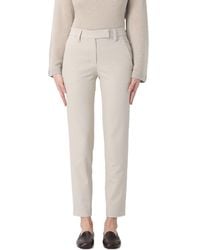 Brunello Cucinelli - Tapered Tailored Pants - Lyst