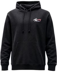 Tommy Hilfiger - Long-Sleeved Hooded Sweatshirt - Lyst