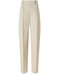Rohe - Daria Wool-Blend Wide-Leg Pants - Lyst