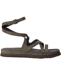 UGG - Solid Color Flat Sandals - Lyst