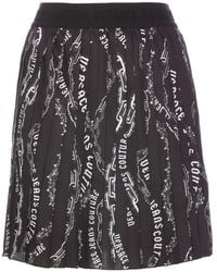 Versace Jeans Couture - Couture Chain Print Skirt - Lyst