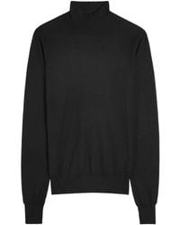 JOSEPH - High-Neck Cashmere Knit Top - Lyst