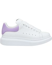 McQueen - Oversized Lace-Up Sneakers - Lyst